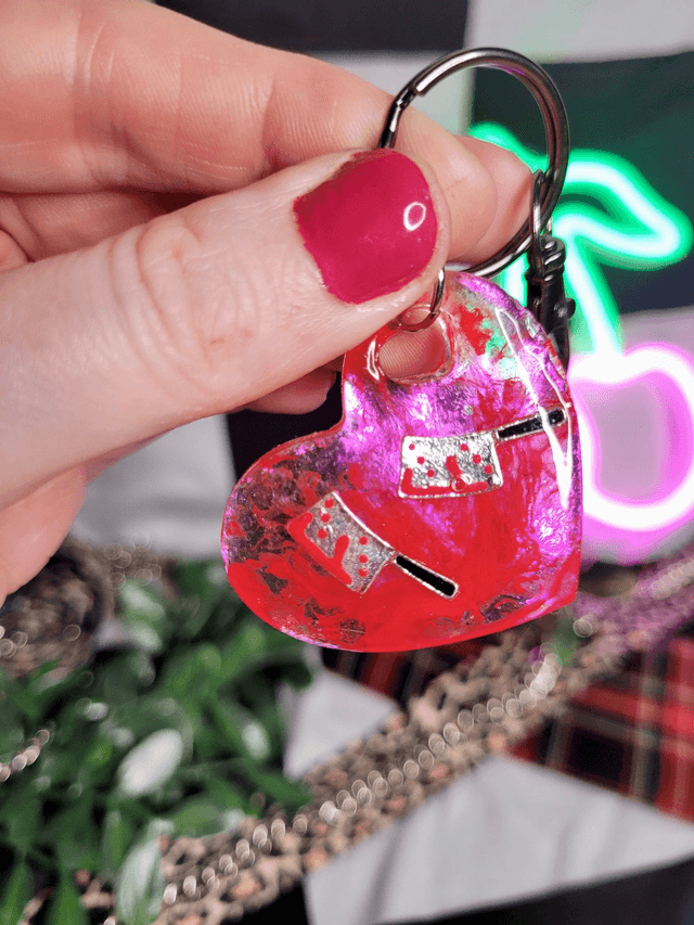 Heart Keyrings - Various Keychains Designs