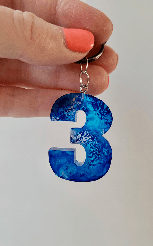 Alternative Number Keyrings - Various Keychains