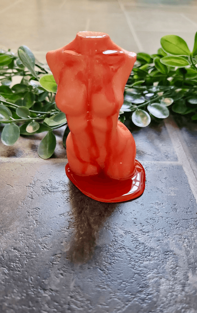 Female Body Ornament - Bloody - Orange Shimmer