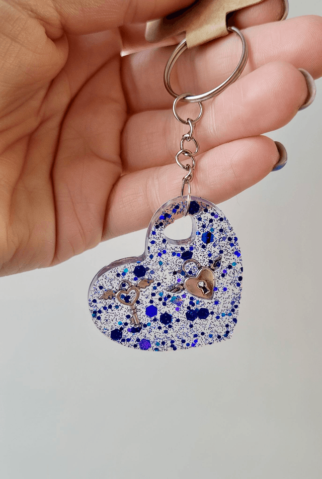 Heart Keyrings - Various Keychains Designs