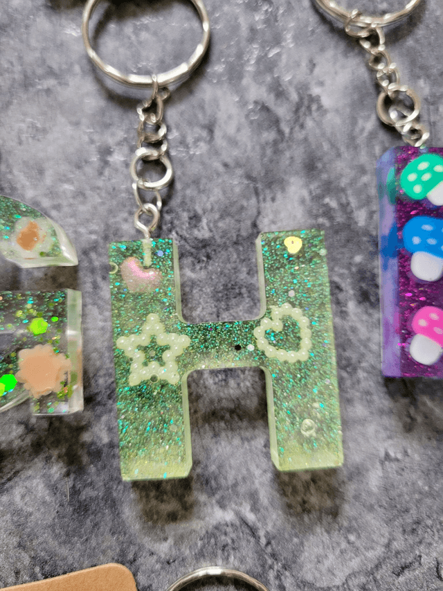 Alternative Letter Keyrings - Various Keychains