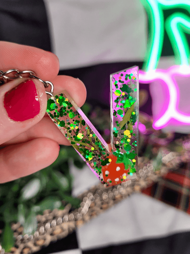 Alternative Letter Keyrings - Various Keychains