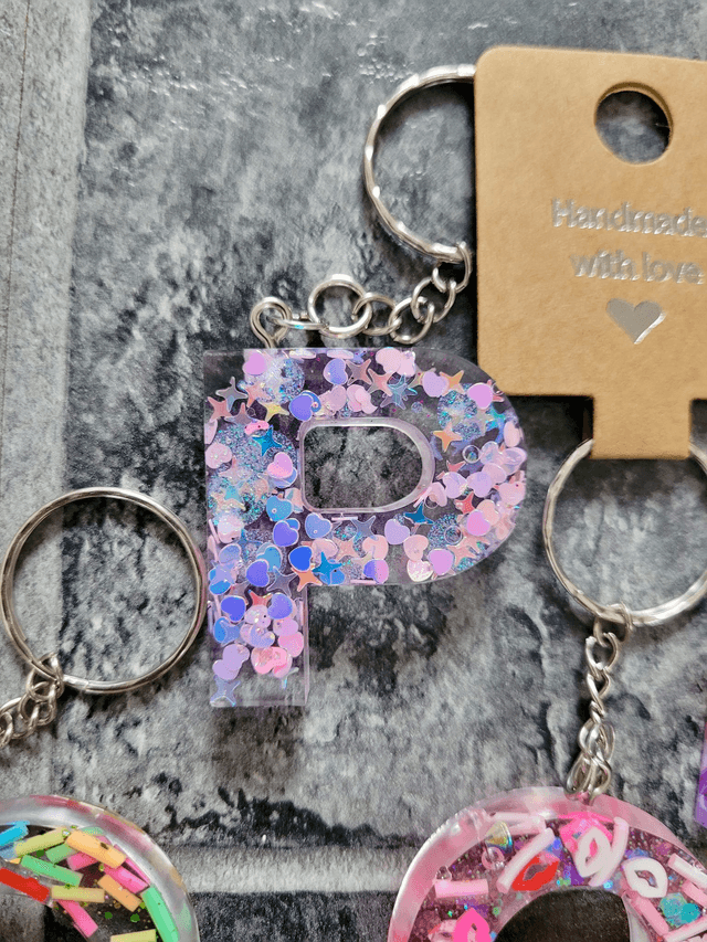 Alternative Letter Keyrings - Various Keychains