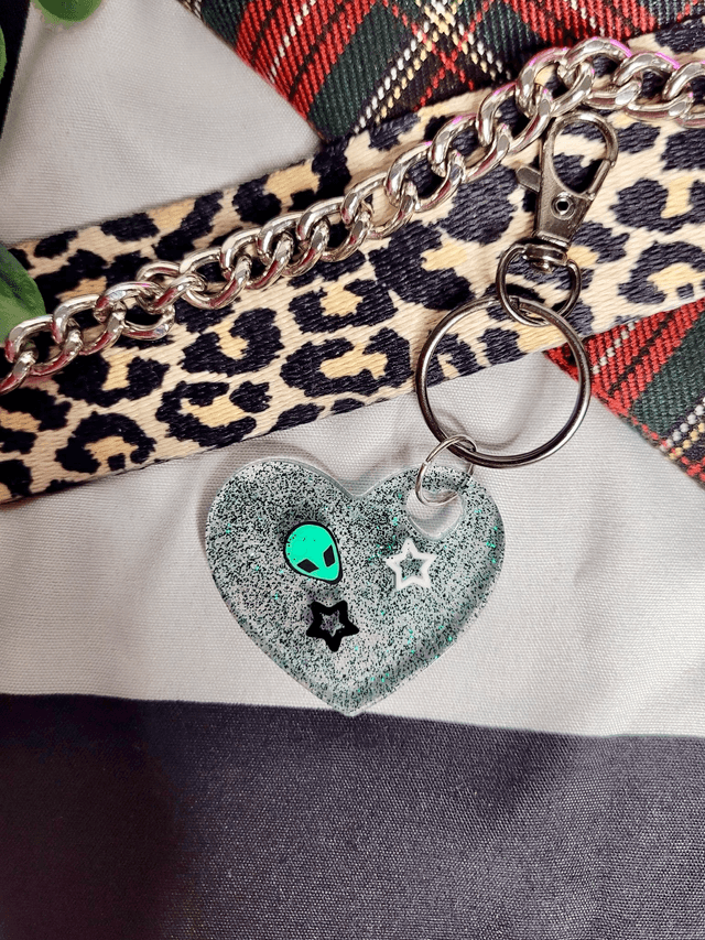 Heart Keyrings - Various Keychains Designs