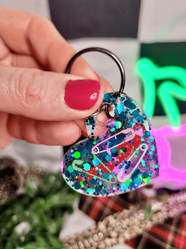 Heart Keyrings - Various Keychains Designs