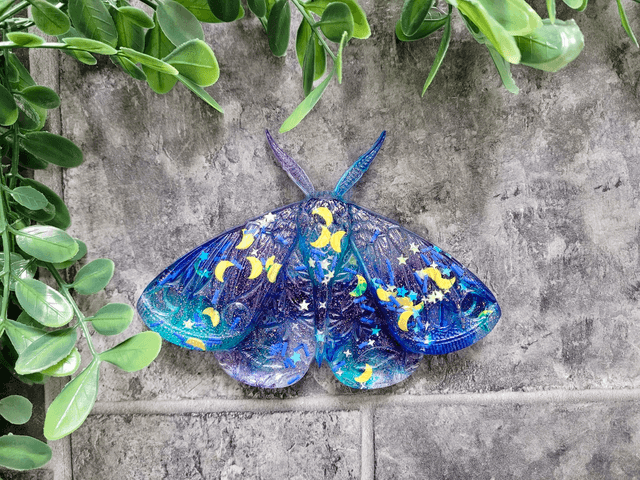 Moth Wall Hanging - Celestial