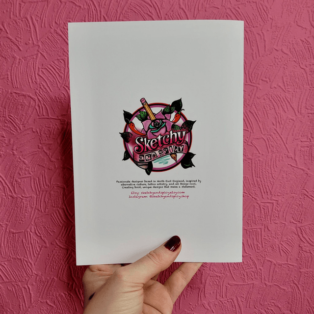 UFO “You’re Out of This World” A5 Greetings Card