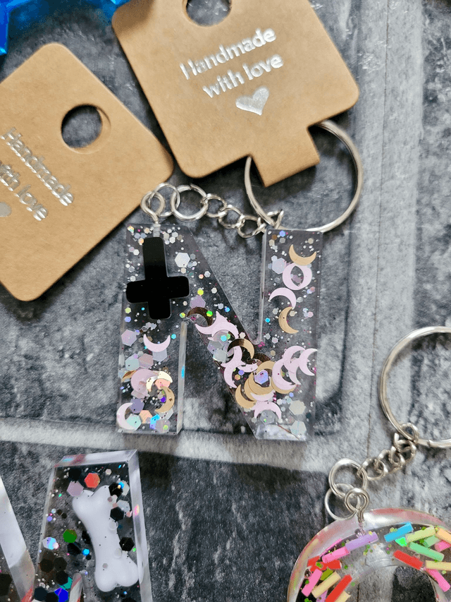 Alternative Letter Keyrings - Various Keychains
