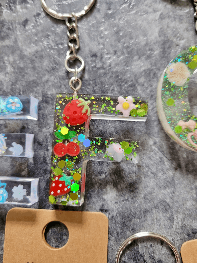Alternative Letter Keyrings - Various Keychains