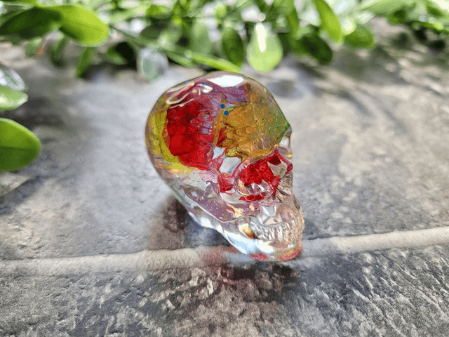 Skull Ornament - Medium -  Gummy Bears