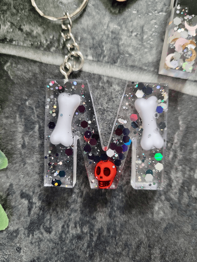 Alternative Letter Keyrings - Various Keychains
