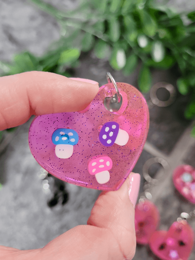 Heart Keyrings - Various Keychain Designs