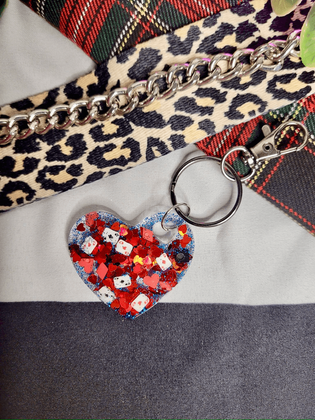 Heart Keyrings - Various Keychains Designs