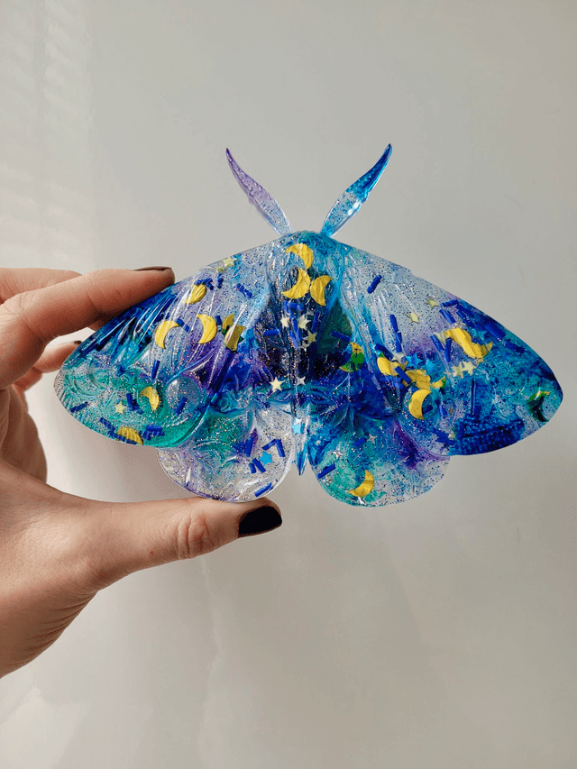 Moth Wall Hanging - Celestial
