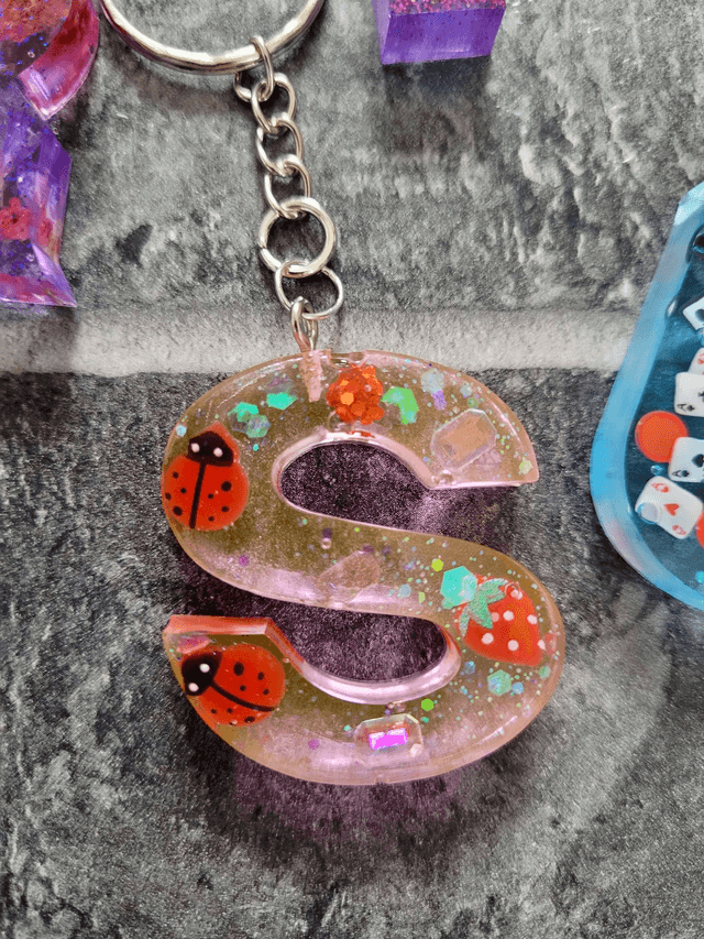 Alternative Letter Keyrings - Various Keychains
