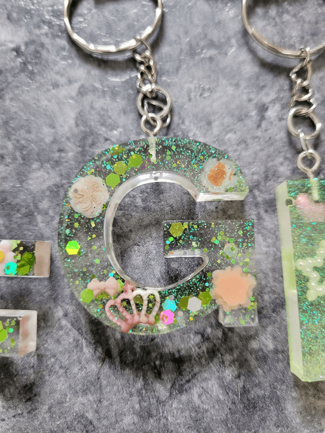 Alternative Letter Keyrings - Various Keychains