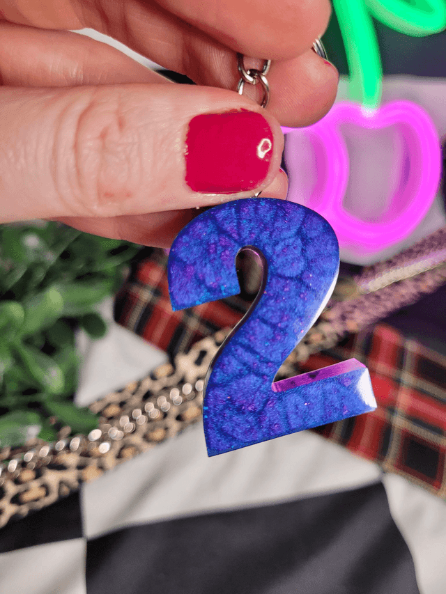 Alternative Number Keyrings - Various Keychains