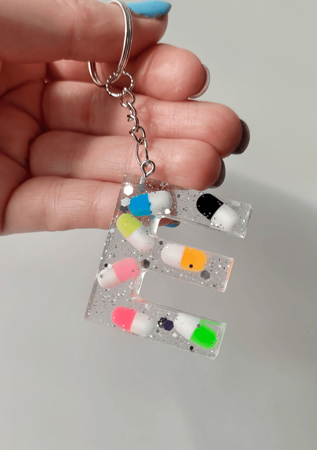 Alternative Letter Keyrings - Various Keychains