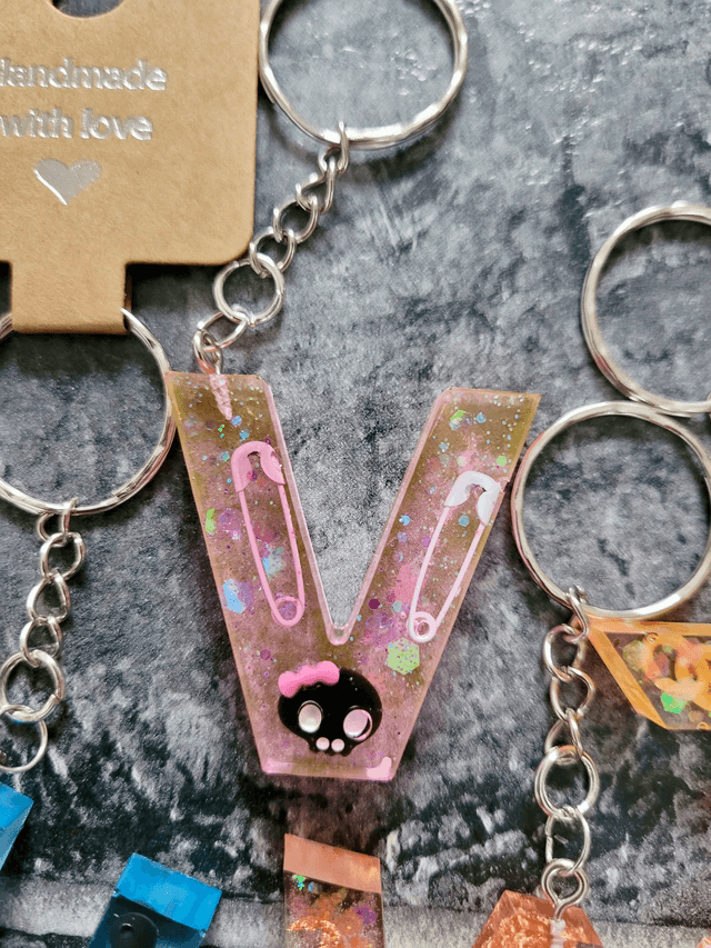 Alternative Letter Keyrings - Various Keychains