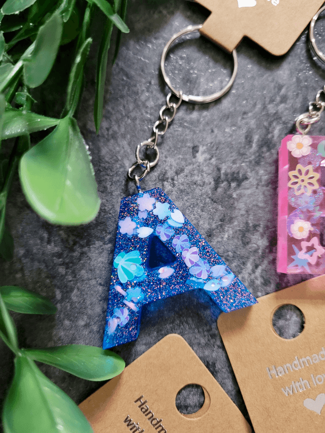 Alternative Letter Keyrings - Various Keychains
