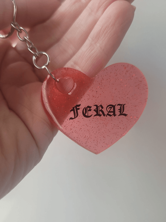 Heart Keyrings - Various Keychain Designs