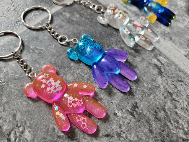Bear Keyrings – Various  Designs Keychains