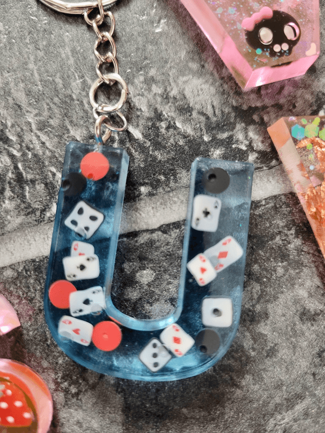 Alternative Letter Keyrings - Various Keychains