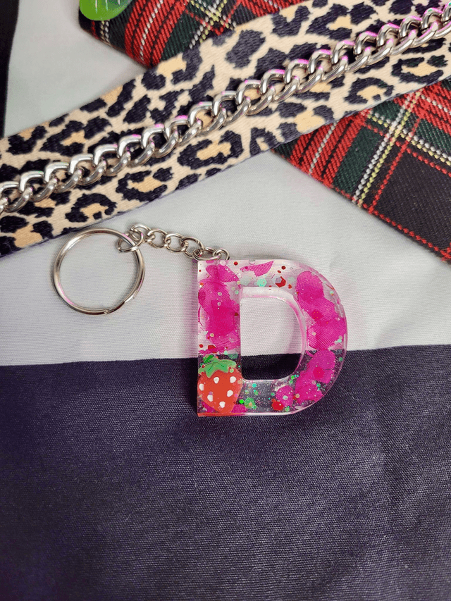 Alternative Letter Keyrings - Various Keychains