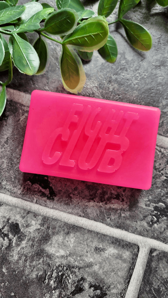 Fight Club Soap Bar Ornament – Handmade Resin Movie Fan Art