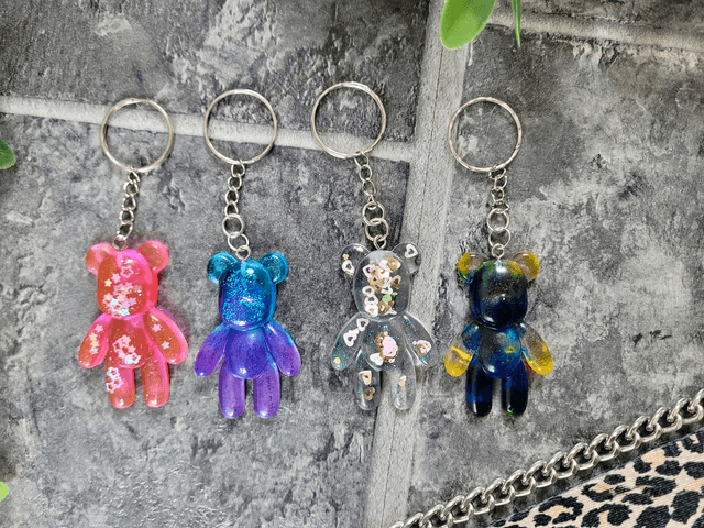 Bear Keyrings – Various  Designs Keychains