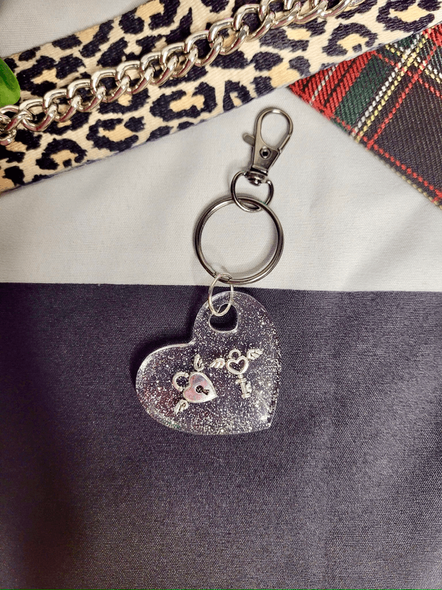 Heart Keyrings - Various Keychains Designs