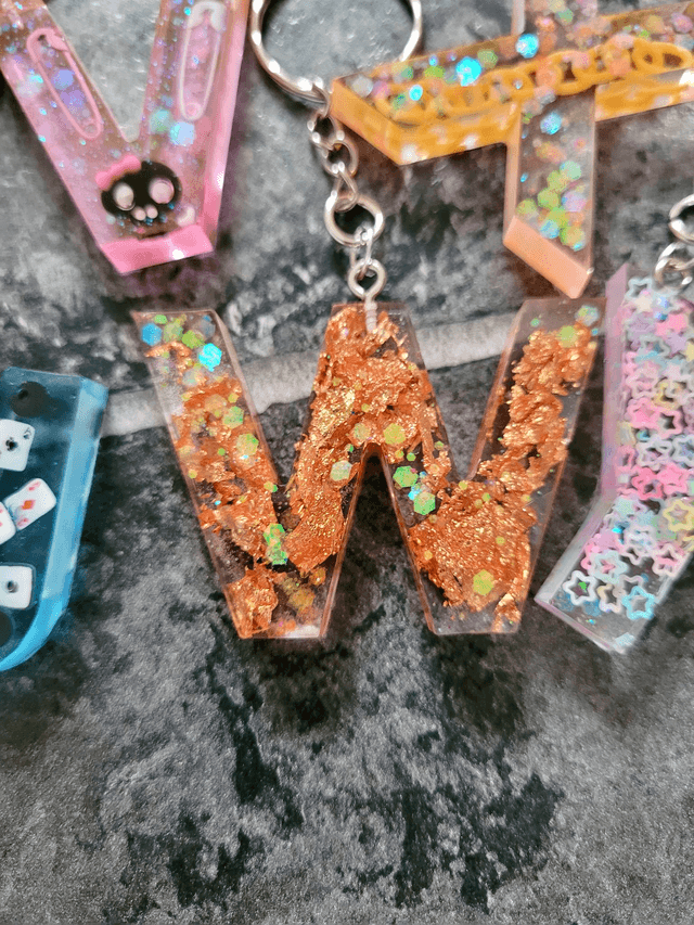 Alternative Letter Keyrings - Various Keychains