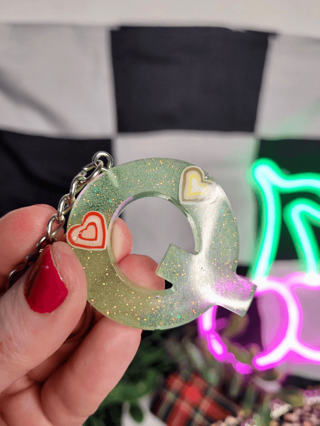 Alternative Letter Keyrings - Various Keychains