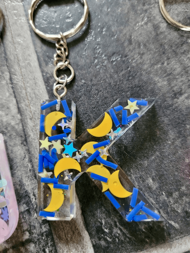 Alternative Letter Keyrings - Various Keychains