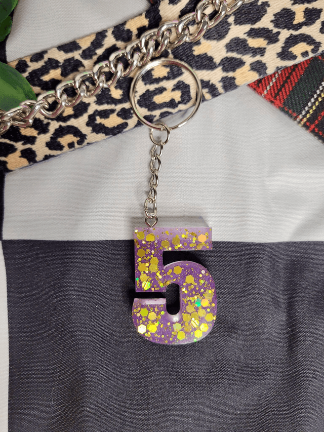 Alternative Number Keyrings - Various Keychains