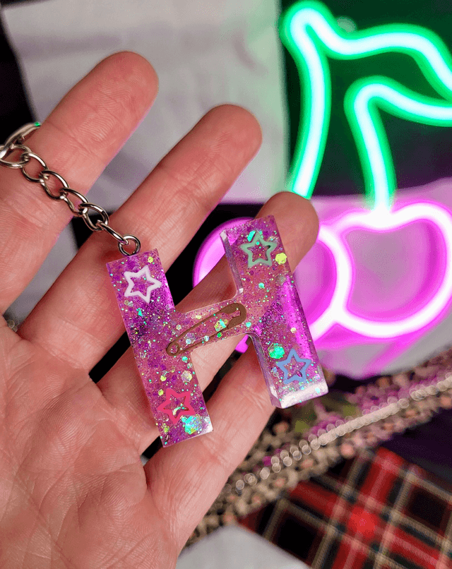 Alternative Letter Keyrings - Various Keychains