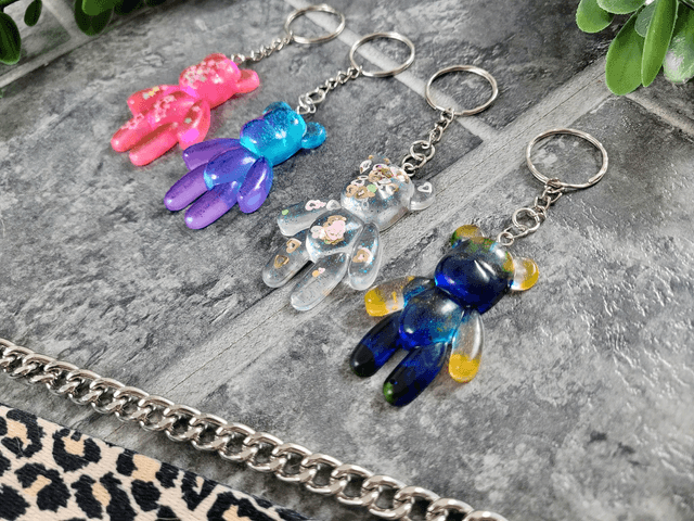 Bear Keyrings – Various  Designs Keychains