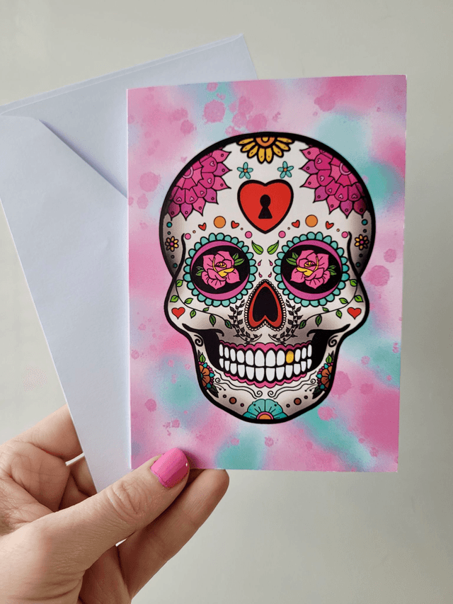 Tattoo Inspired A6 Greeting Cards