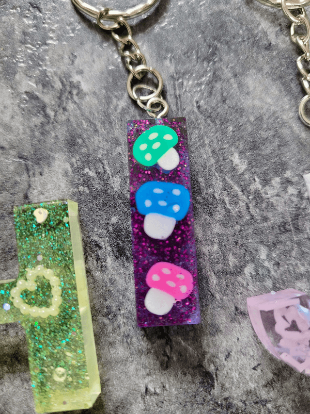 Alternative Letter Keyrings - Various Keychains