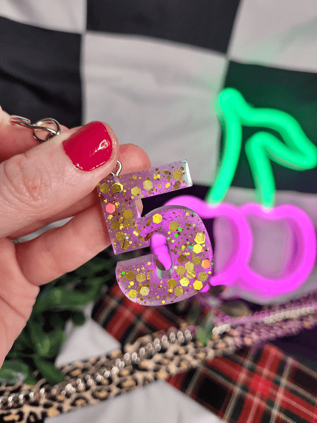 Alternative Number Keyrings - Various Keychains