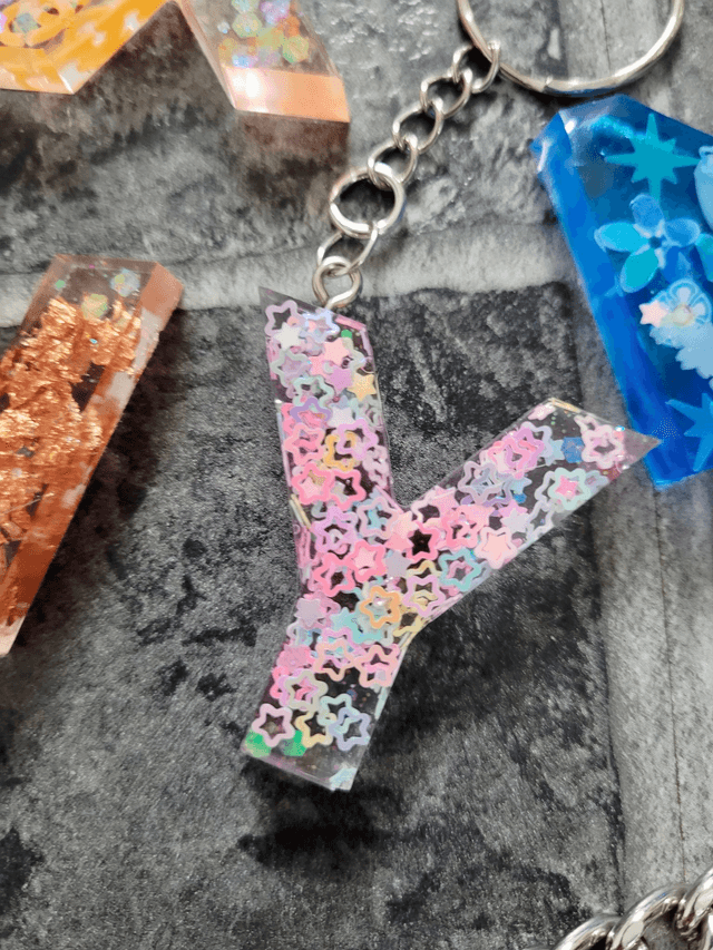 Alternative Letter Keyrings - Various Keychains