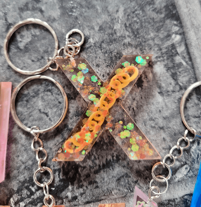 Alternative Letter Keyrings - Various Keychains