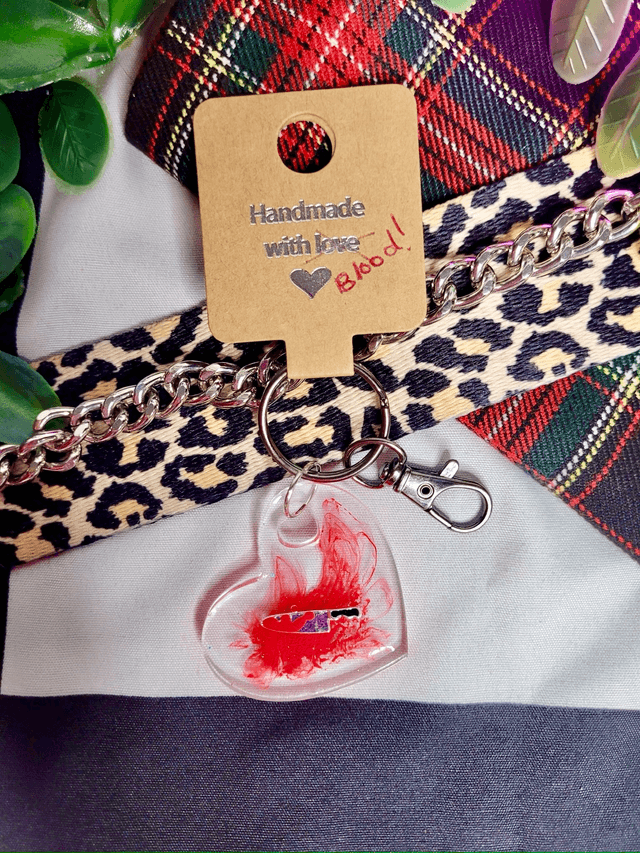 Heart Keyrings - Various Keychains Designs