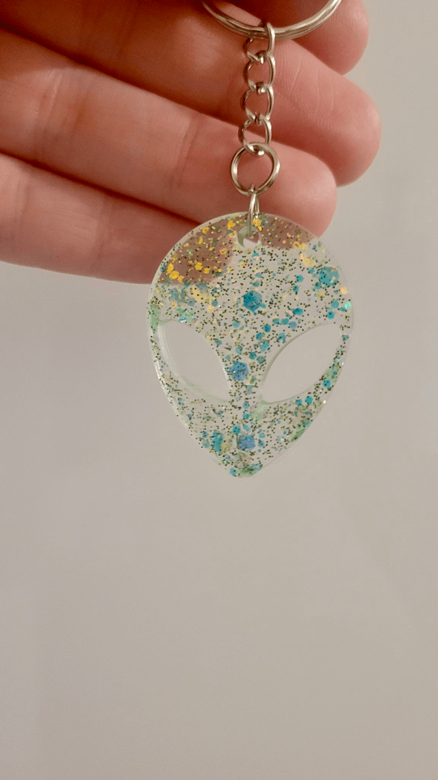 Resin & Acrylic Keyrings - Various Keychains
