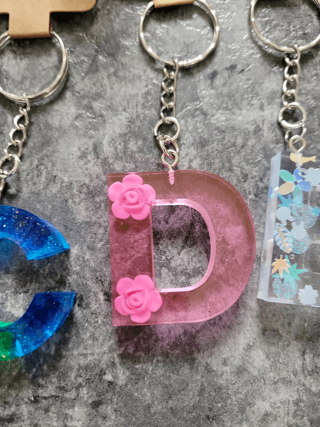 Alternative Letter Keyrings - Various Keychains