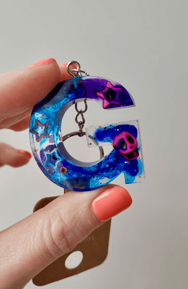 Alternative Letter Keyrings - Various Keychains