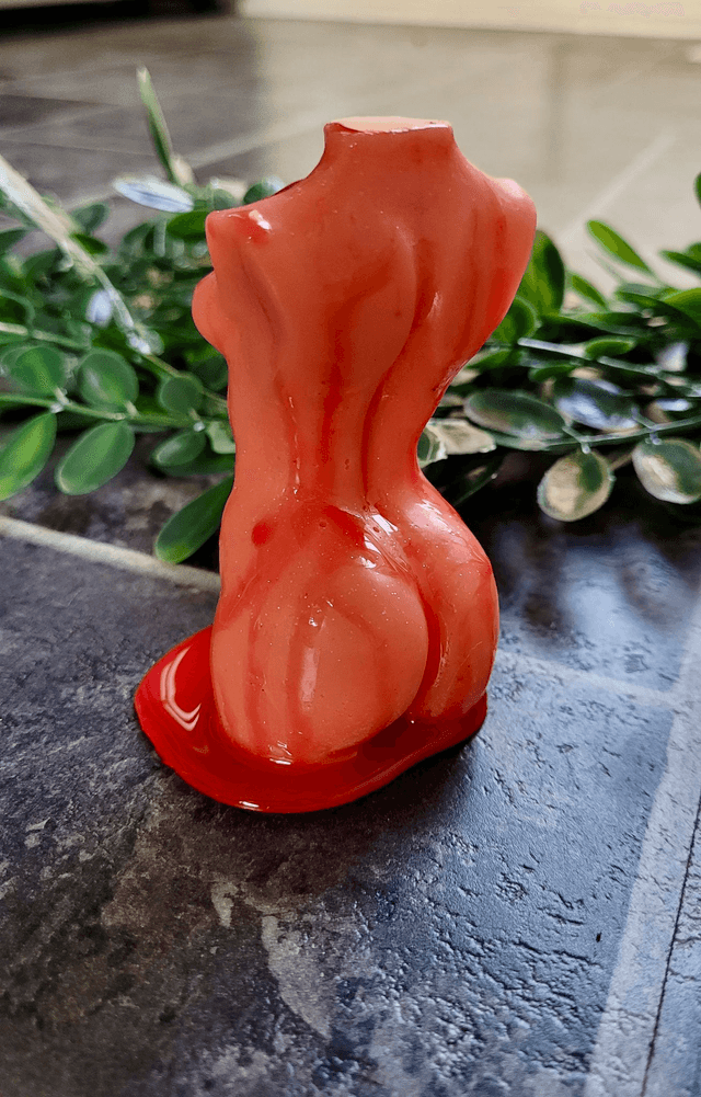 Female Body Ornament - Bloody - Orange Shimmer