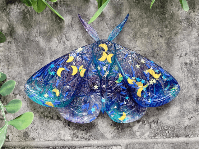 Moth Wall Hanging - Celestial