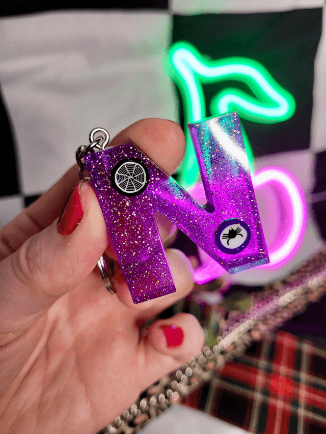 Alternative Letter Keyrings - Various Keychains