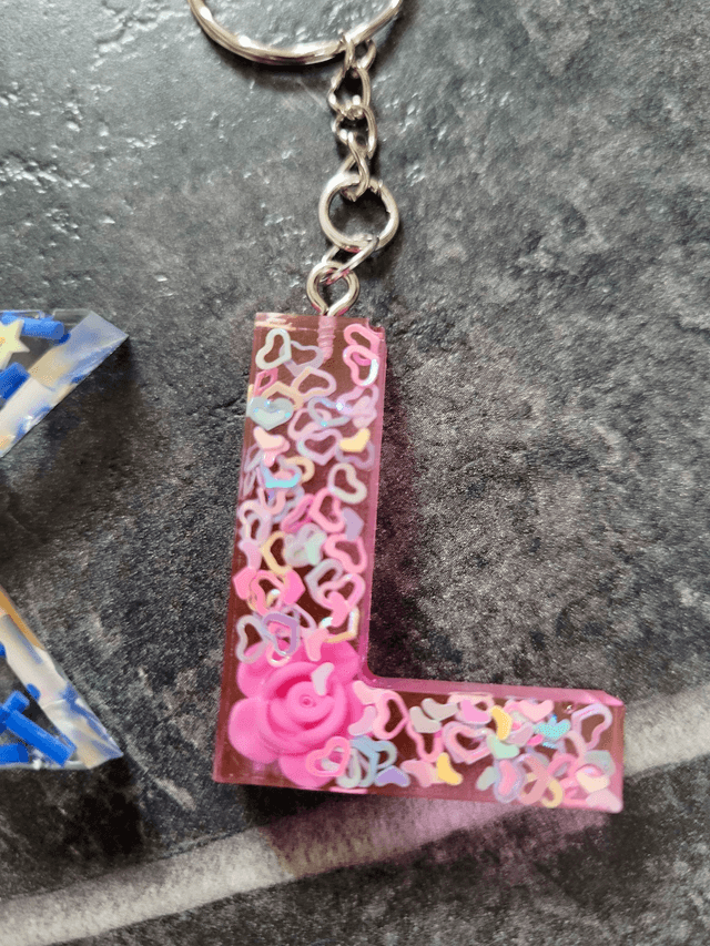 Alternative Letter Keyrings - Various Keychains